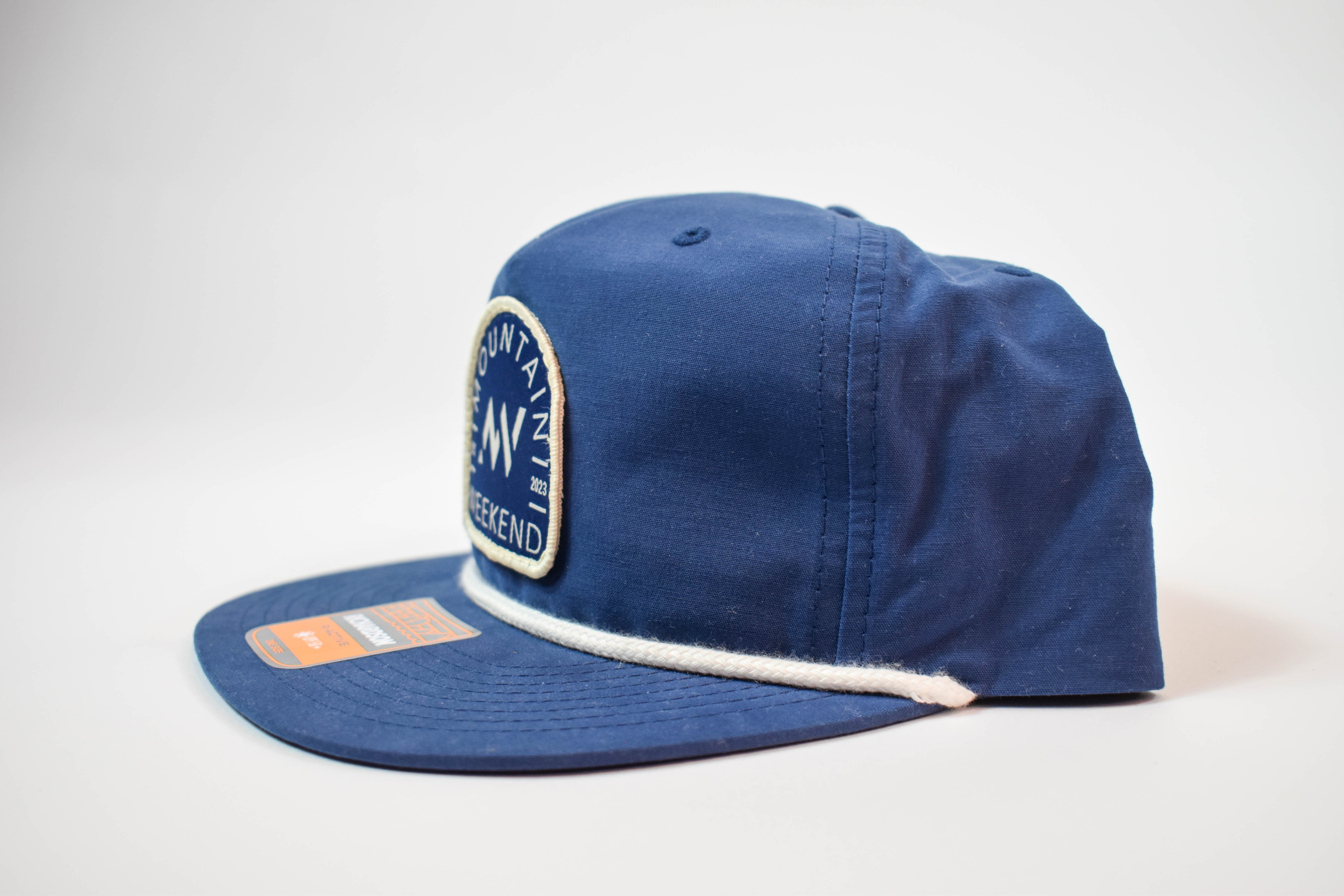 Rope Hat - Blue/White