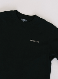 Topo Tee Black & White