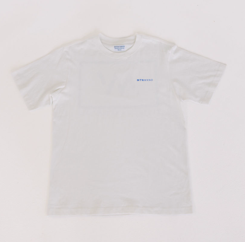 Topo Tee Off White/Blue