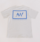 Topo Tee Off White/Blue