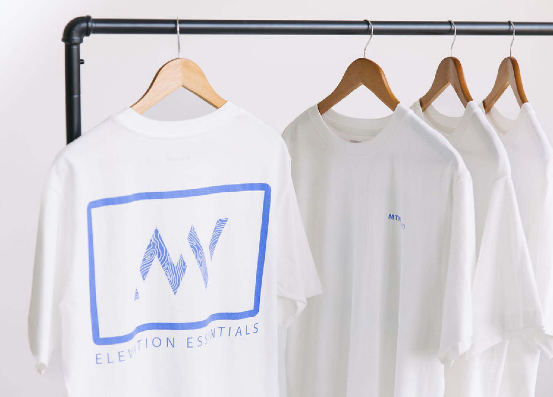 Topo Tee Off White/Blue