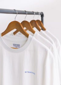 Topo Tee Off White/Blue