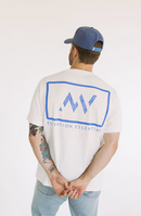 Topo Tee Off White/Blue